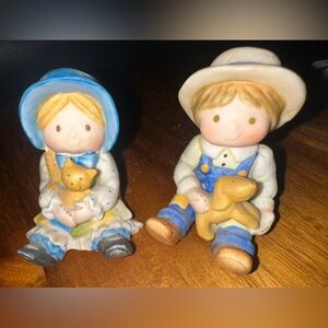 Set of two Vintage Holly Hobby miniatures